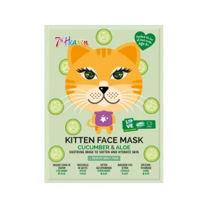 7th Heaven Kitten Face Mask