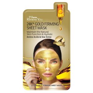 7th Heaven Renew You Gold Firming Sheet Mask