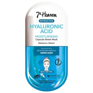 7th Heaven Nutriactive Hyaluronic Acid Capsule Sheet Mask